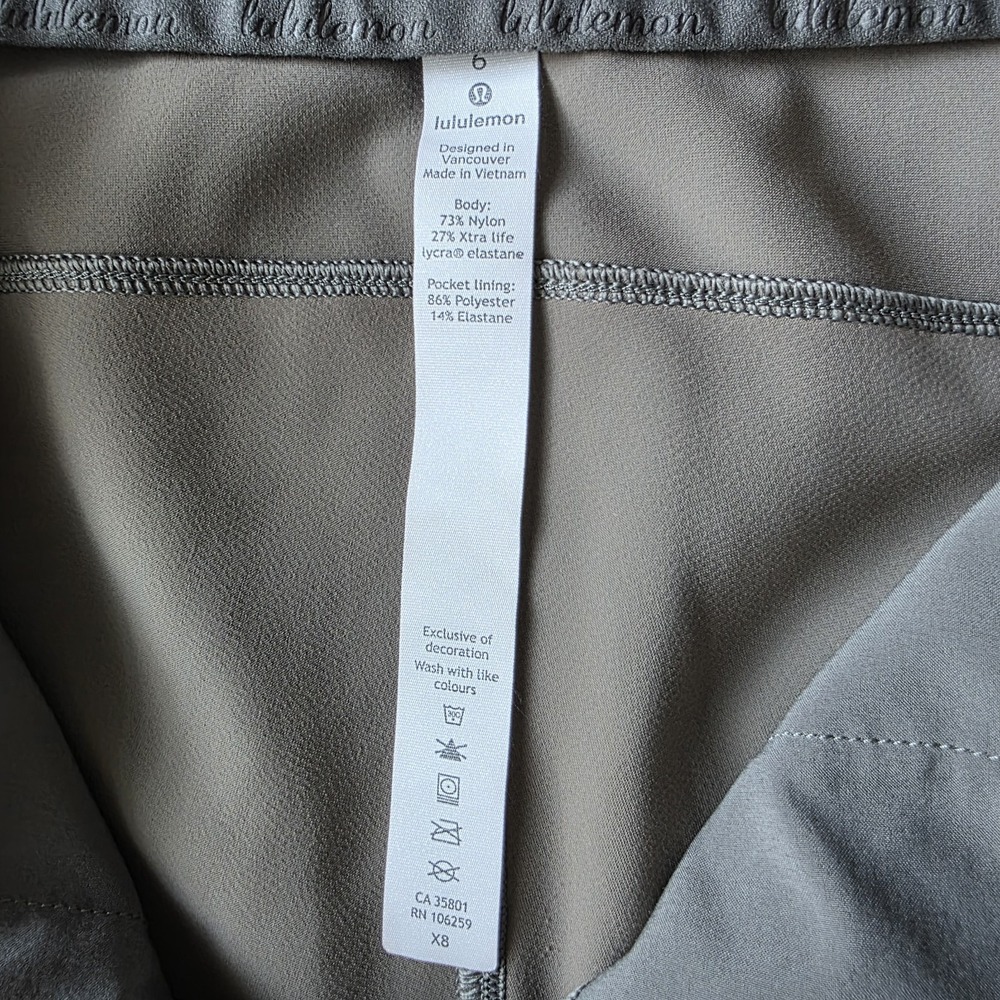 Lululemon Women's On The Move Trouser Pants Size 6 - Picture 12 of 13